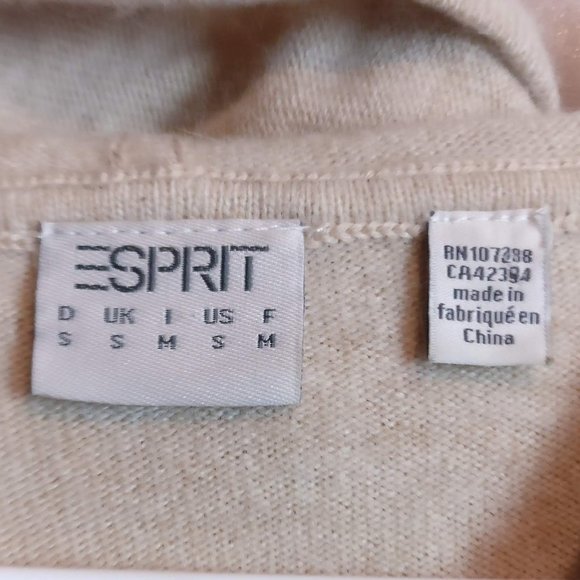 Natural Fabrics CASHMERE+WOOL+RABBIT HAIR Slouchy Longneck Hoodie Sweater, S - Picture 5 of 7